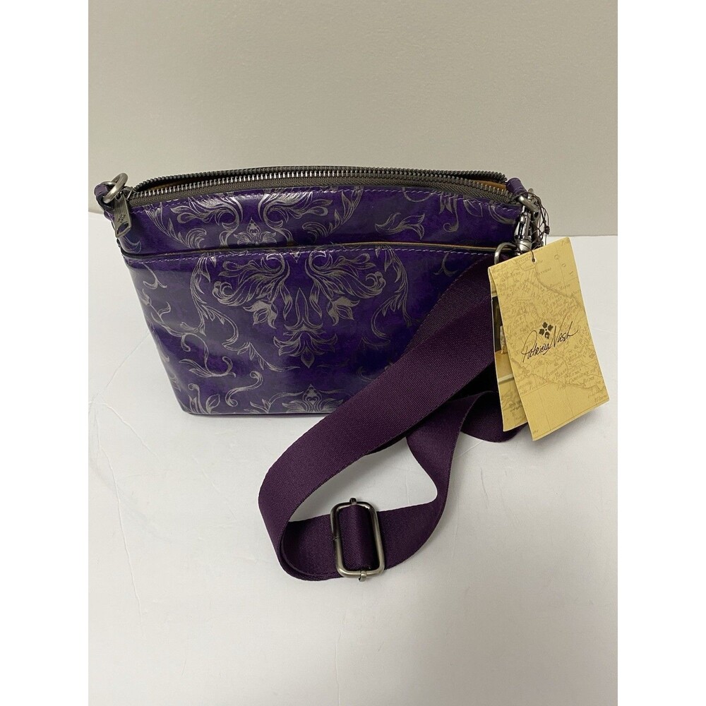 Patricia Nash Marcie Leather Crossbody Handbag New With Tags